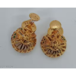 Gold plated Stone Earing - Image 4