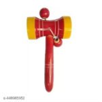 Natural Coloured Wooden Handmade Rattles - Image 4