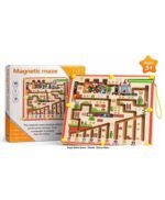 Wooden Magnetic Maze Board Game for Kids - Image 4