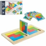 3D Mirror Puzzle Game – Wooden Brain Teaser IQ Challenge for Kids & Adults - Image 2