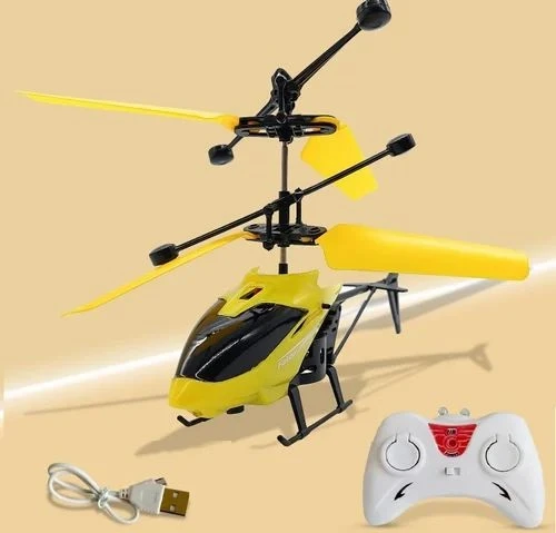 WhatsApp Image 2026-04-22 at 7.21.31 PM Remote Control Flying Helicopter Toy with USB Charging (Random colour) - Image 1