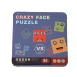 Crazy Face Puzzle Cube Set for Kids (3+ Educational Toy) - Image 5