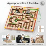 Magnetic Color & Number Adventure Maze - Image 3