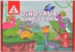 Wooden Dinosaur Number Train Set - Image 4